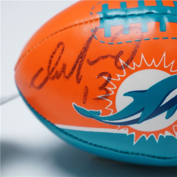 Dan Marino #13 Autographed Miami Dolphins Mini Football