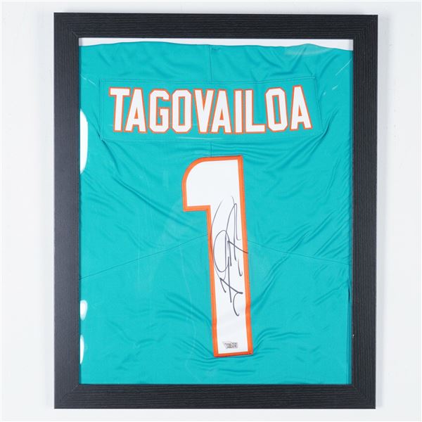 Tua Tagovailoa Miami Dolphins Jersey, Signed