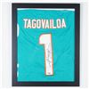 Image 1 : Tua Tagovailoa Miami Dolphins Jersey, Signed