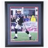 Image 1 : Framed Tom Brady Autographed Photo, Final Patriots Game 1-4-20