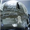 Image 6 : NFL Hall of Fame Multi-Signed Riddell Salute to Service Helmet