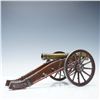 Image 1 : Louis XIV Ornate Cannon Model with Wood and Metal Construction