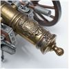 Image 4 : Louis XIV Ornate Cannon Model with Wood and Metal Construction