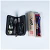 Image 9 : 9pc Travel Cutlery Set in Case and Japanese Tanto Knife in Box