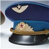 Image 2 : 2pc Soviet Military and Air Force Visor Cap Set, Minsk Manufacture