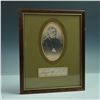 Image 1 : Framed Engraving and Signature of General Winfield Scott