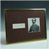 Image 1 : Gen. J.E. Johnston Signed Cut with Portrait