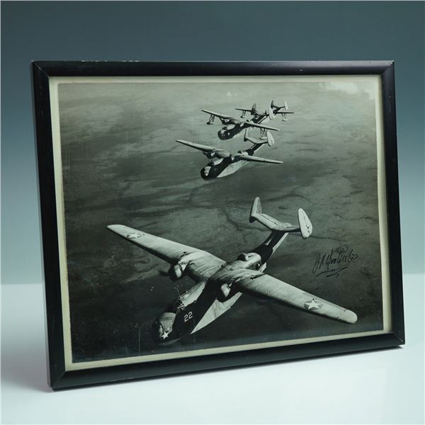 WWII-Era Aviation Photograph Signed by General J.H. Doolittle
