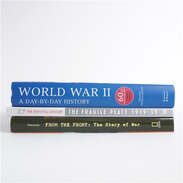 3pc The History of War and Global Conflict Book Collection