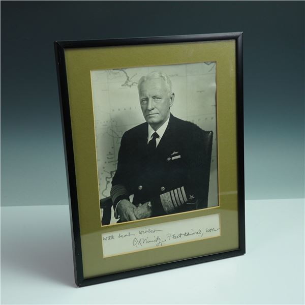 Chester W. Nimitz Signed Photograph