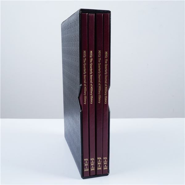 4pc Hardcover Books, MHQ: The Quarterly Journal of Military History
