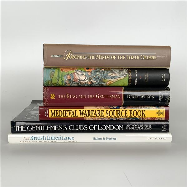 6 Books on British History, Warfare, and Society