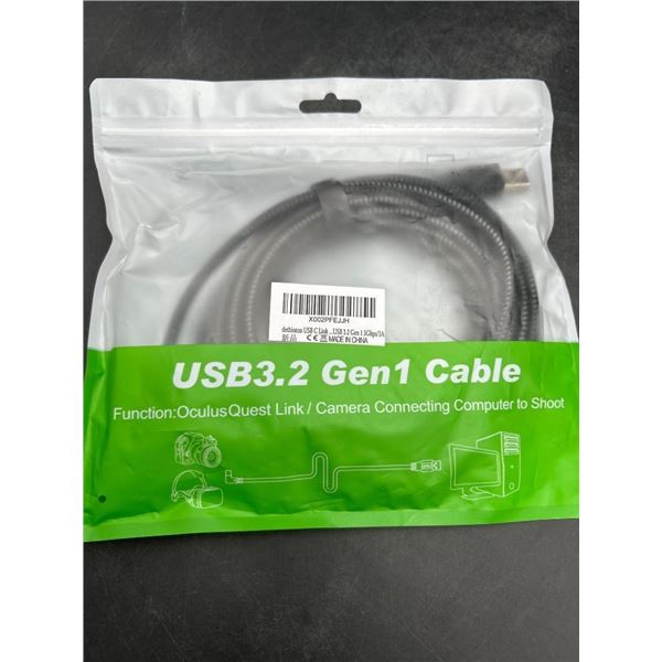 USB 3.2 Gen 1 Cable for Oculus Quest Link and Camera Connectivity