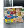 Image 2 : Melissa & Doug Classic Toy ABC & 123 Blocks Set for Ages 2+