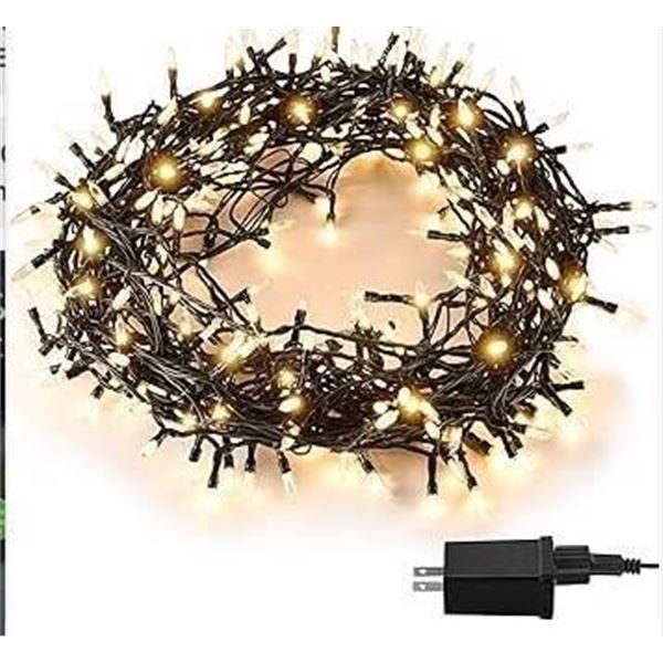 LED String Lights, 25M, 1000 LEDs, Warm White, Indoor and Outdoor Use