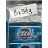 Image 2 : Pack of 8 Wrigley’s Excel Peppermint Mints – 34g Each