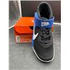 Image 2 : Nike Team Hustle D 10 (PS) Youth Basketball Shoes, Size 12C, Blue/Black/White