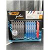 Image 1 : BIC Gel-ocity 24-Count Gel Pen Set with Black, Blue, and Red Ink