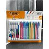 Image 1 : Bic 4-Color Cristal Ballpoint Pen Set – 30 Pens in Multi Colors
