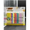 Image 1 : BIC Brite Liner Highlighter Set, 30-Count, Assorted Colors