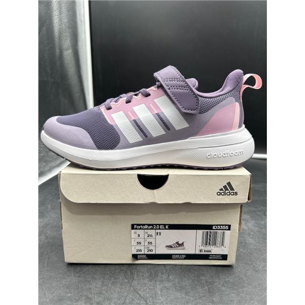 Adidas FortaRun 2.0 EL K Shoes, Size 3 Kids, Purple