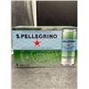 Image 1 : S.Pellegrino Carbonated Natural Mineral Water, 8 x 330 mL Cans