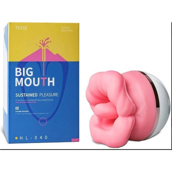 Big Mouth HL-040 Tongue-Licking Vibrator Ring,