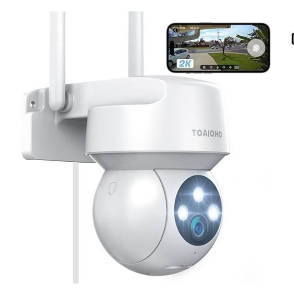 TOAIOHO QB320  Camera Surveillance Exterieur – Security Camera Outdoor Wired 2.4G WiFi Outs