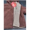 Image 4 : Magnificent Baby Magnetic Closure Brown Toddler Jacket, Size 18M-24M