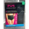 Image 2 : Maidenform Tummy Toning Briefs, Pack of 4, Size XL, Black