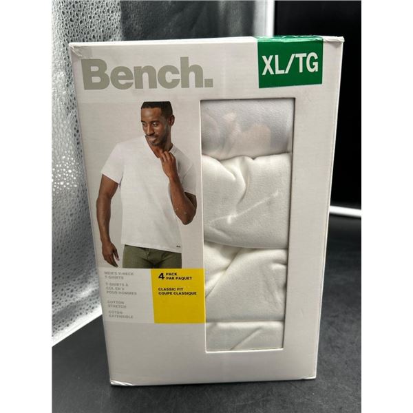 Bench Men’s V-Neck T-Shirts XL/4-Pack