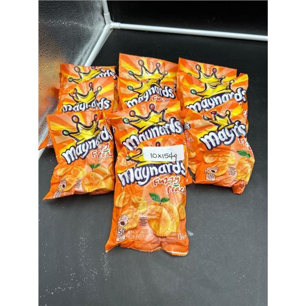 Maynards Fuzzy Peach Candy 10x154g Bags