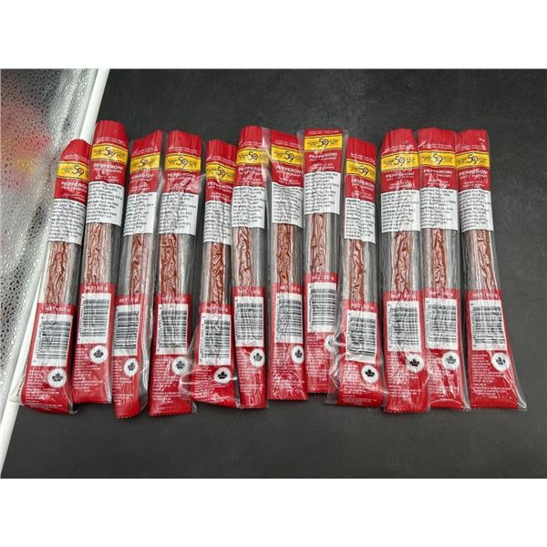 59th Street Hot Pepperoni Sticks 12 x 50g