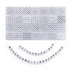 Image 1 : 1400pcs Black Letters-White Background Letter Beads,4x7mm Acrylic Beads