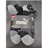 Image 1 : Puma Low Cut Men’s Socks, 12 Pairs, Size 6-12, Repreve Material