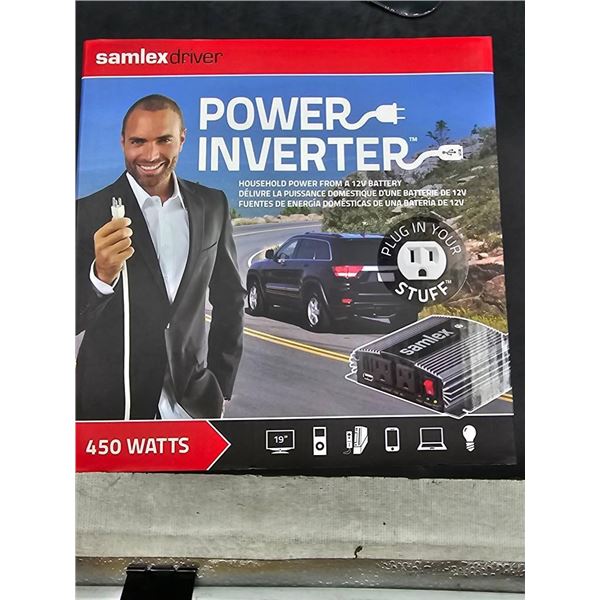 Samlex Driver 450-Watt Power Inverter for 12V Battery