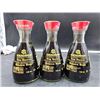 Image 1 : Set of Three Kikkoman Soy Sauce Dispensers, 148 mL Each