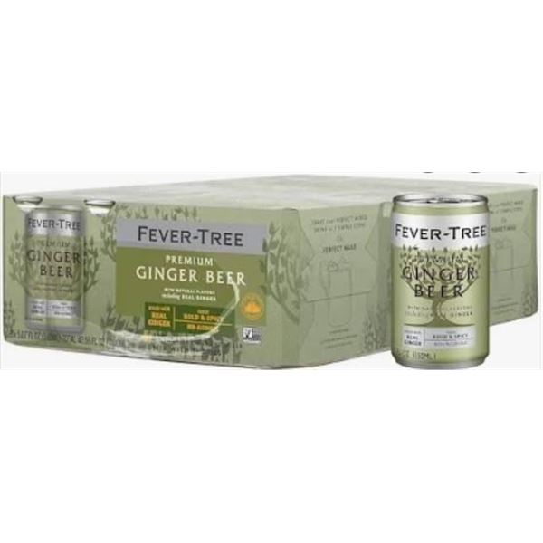 Fever-Tree Premium Ginger Beer 3x8x150 ml Cans