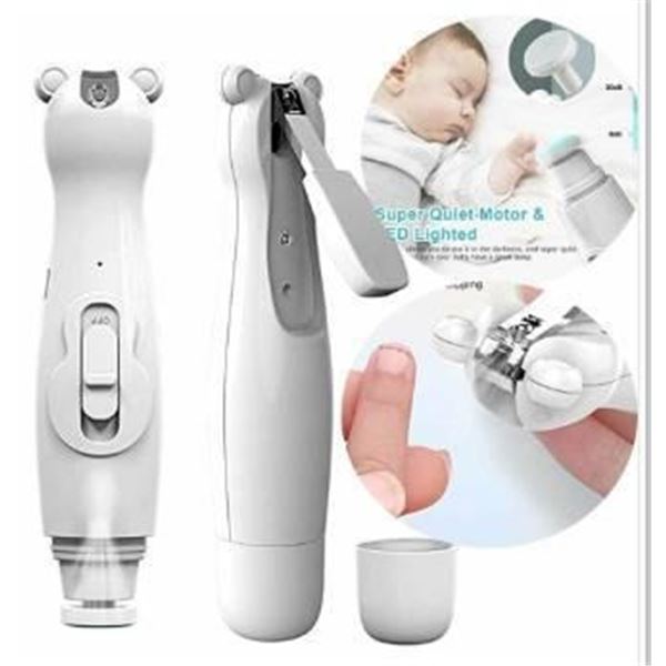 Royal Angels Baby Nail Trimmer with LED Light for Gentle Nail Care