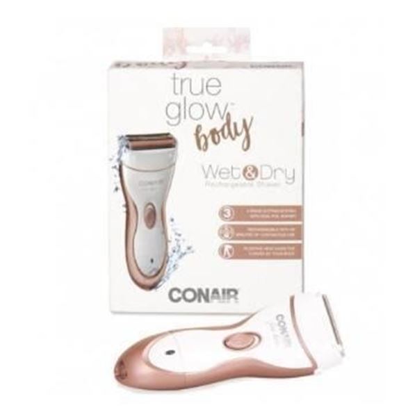 Conair True Glow Body Wet and Dry Rechargeable Shaver