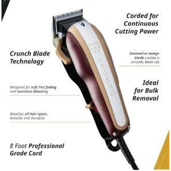 Wahl Professional Legend Corded Clipper With Extended Fade Range