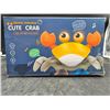 Image 2 : Electric Induction Cute Crab Toy With Light And Sound