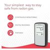 Image 1 : Airthings 223 Compact Portable Radon Detector with Digital Display
