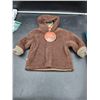 Image 2 : Magnificent Baby Brown Magnetic Closure Hooded Toddler Jacket, 18M-24M, Polyester and Cotton