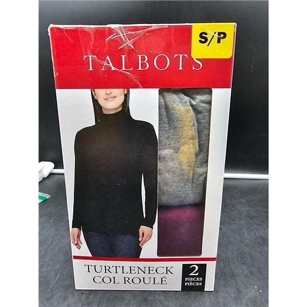 Talbots Turtleneck, Two-Piece Set, Size S/P, Mixed Colors