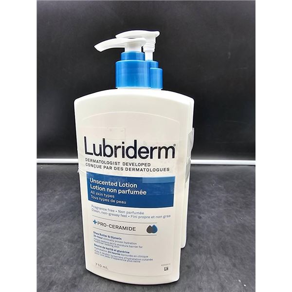 Lubriderm Unscented Lotion With Pro-Ceramide, 2-Pack, 32 fl oz Each