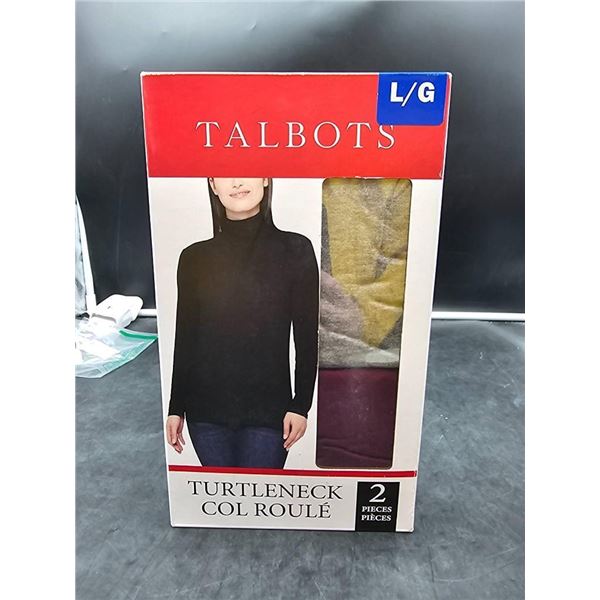 Talbots Turtleneck Set, 2 Pieces, Size L/G, Made in Vietnam
