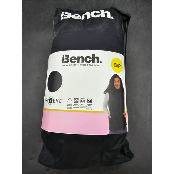 Bench Repreve Lightweight Packable Vest in Size S/P