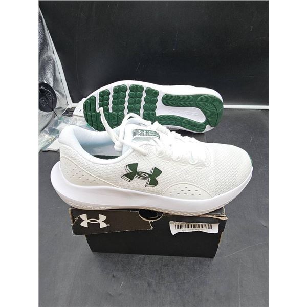 Under Armour Women’s UA W Charged Surge 4 Shoes, Size US 9, White/Black