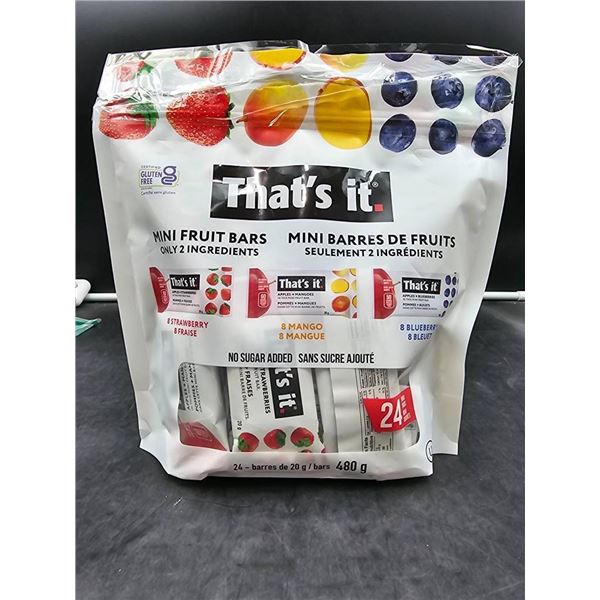That’s It Mini Fruit Bars Variety Pack, Gluten-Free, 24 Count
